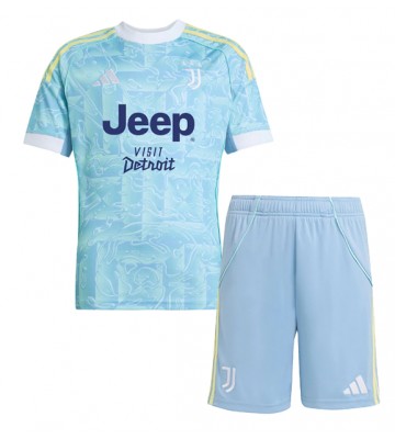 Juventus Andrea Cambiaso #27 Udebanetrøje Børn 2025-26 Kortærmet (+ Korte bukser)
